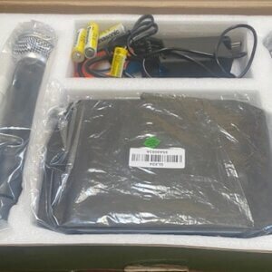 hure GLX-D Double micro sans fil 2,4 GHz – capsules type Beta 58A – Scène & Karaoké