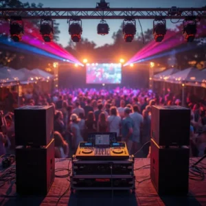 Pack Soirée DJ Essential Pro – Sono HK + Vidéo + Éclairage 80-120 personnes