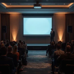 Pack Événement Entreprise – Conférence, Séminaire, Présentation 50-200 personnes