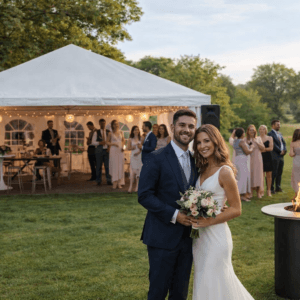 Pack Mariage Premium – Sono HK + 4 Lyres + Barnum 12x5m | 100-150 personnes